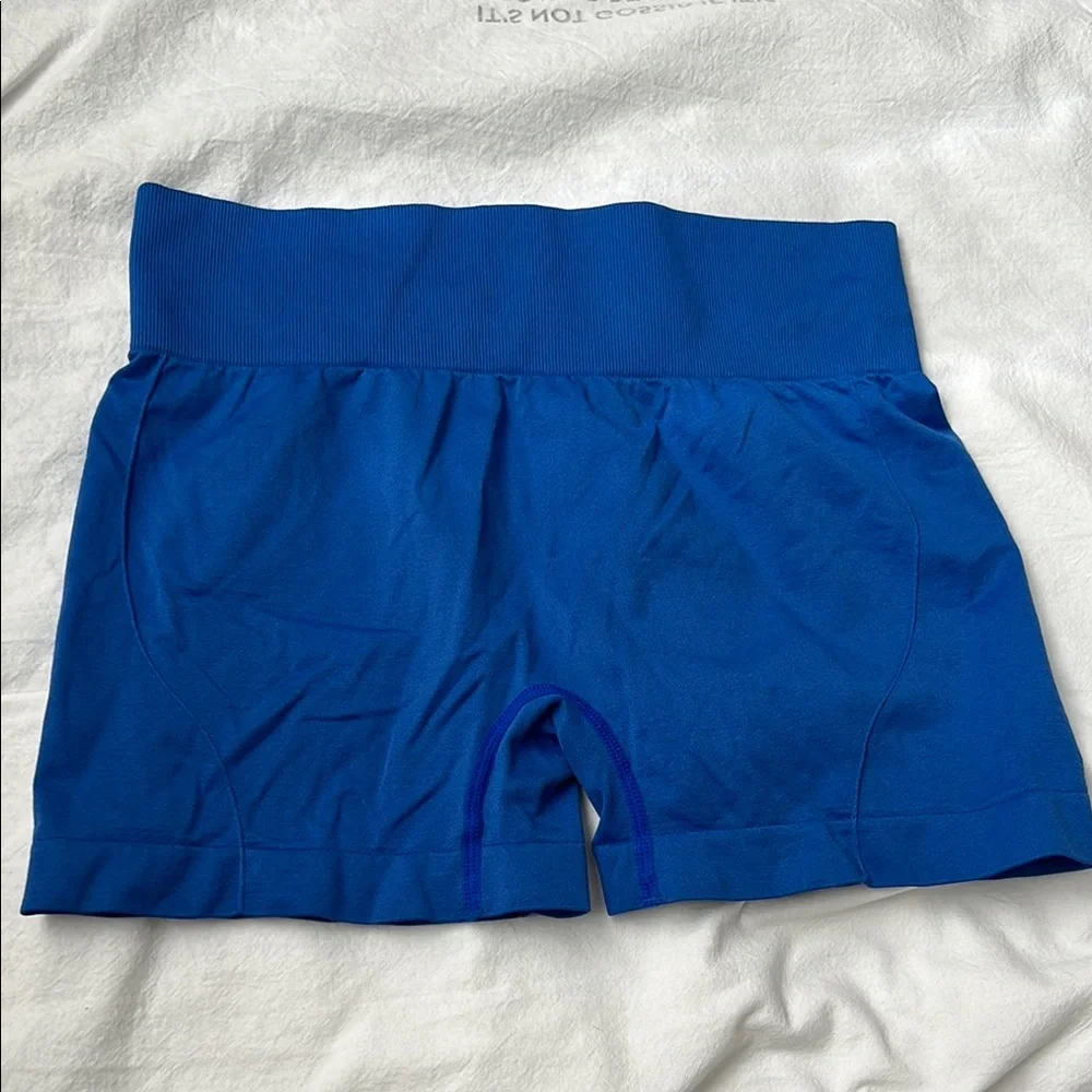 Gymshark Blue Athletic Shorts
